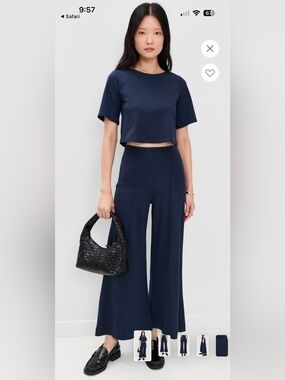 Ripley Rader Navy Ponte Pants and Top Set - Size 3 NWT